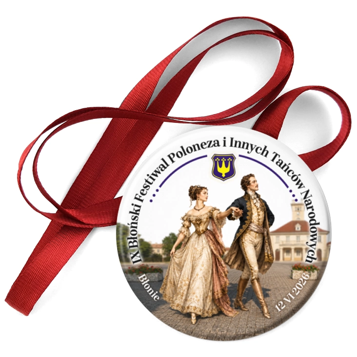 przypinka medal IX Błoński Festiwal Poloneza Błonie 2026