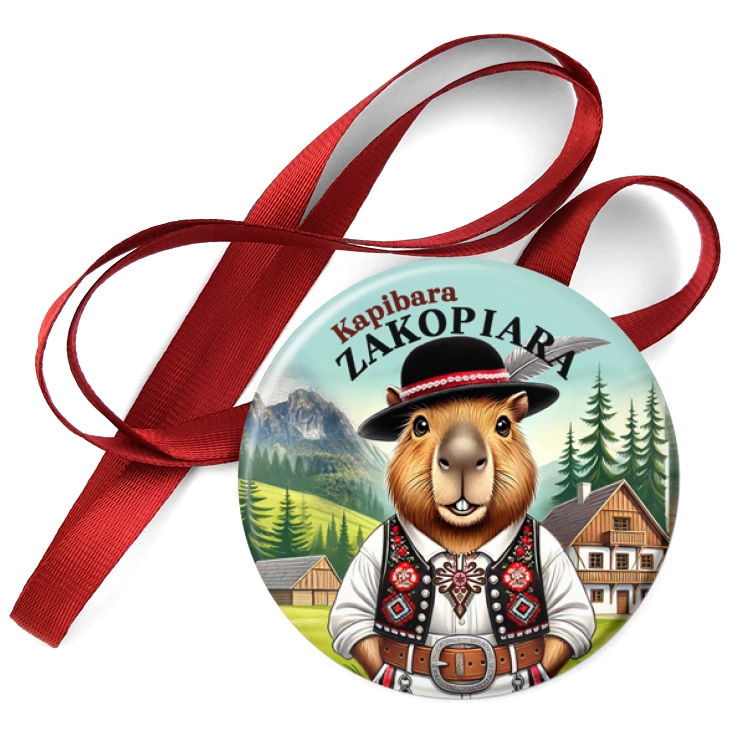 przypinka medal Kapibara Zakopiara