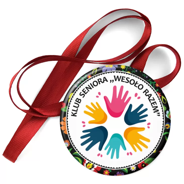 przypinka medal Klub seniora Wesoło Razem