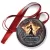 Przypinka medal Kobieta jest jak gwiazda