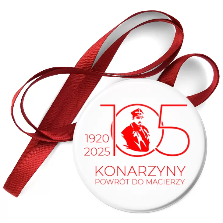 przypinka medal Konarzyny powrót do macierzy 2025