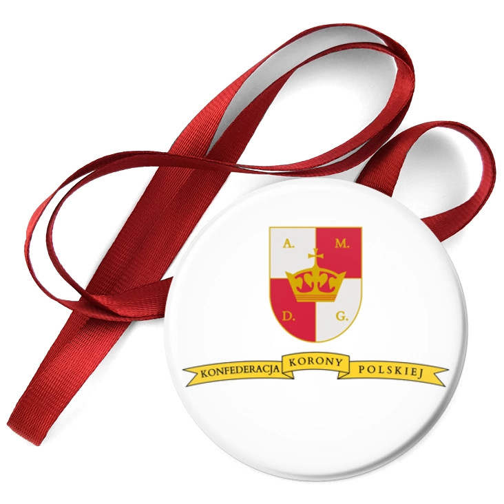przypinka medal Konfederacja Korony Polskiej