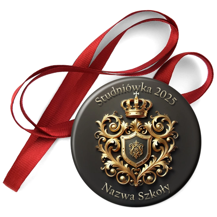 przypinka medal Królewska Studniówka