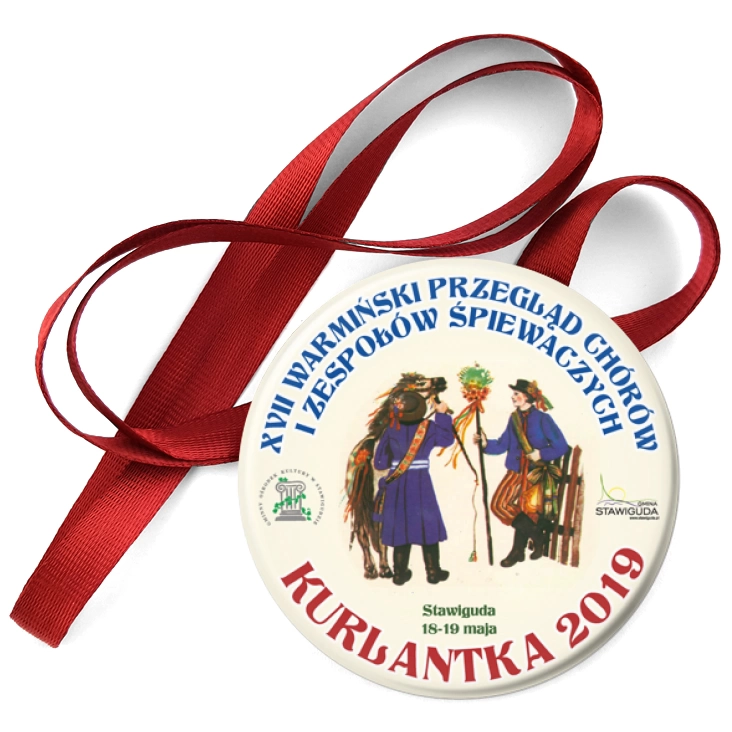 przypinka medal Kurlantka 2019