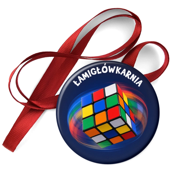 przypinka medal Łamigłówkarnia