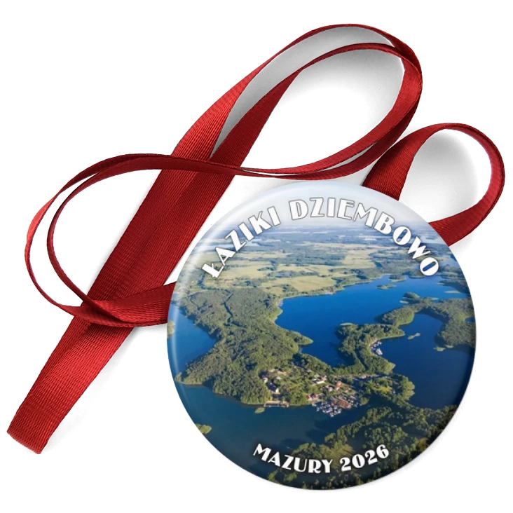 przypinka medal Łaziki Dziembowo Mazury 2026