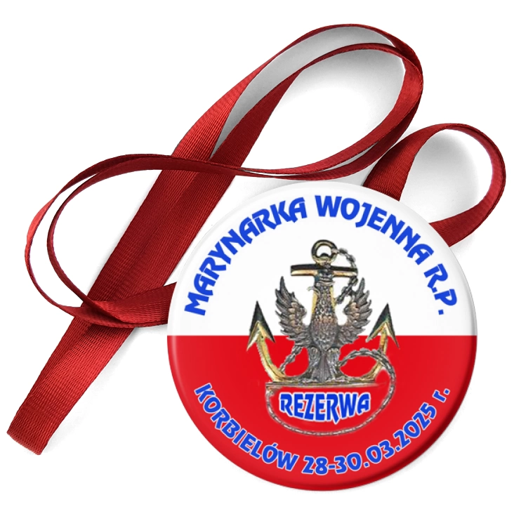przypinka medal Marynarka Wojenna RP Korbielów 2025