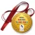 Przypinka medal Medal Super Tancerza Szkoła Tańca Szok