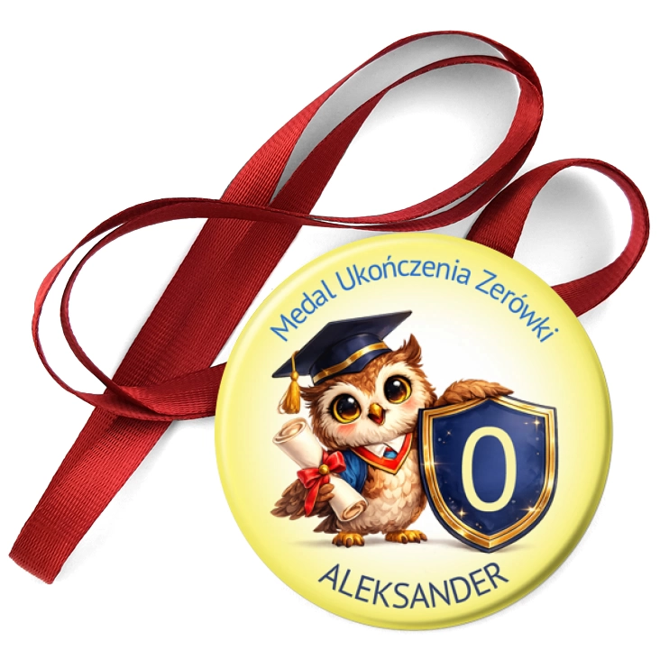 przypinka medal Medal ukończenia zerówki