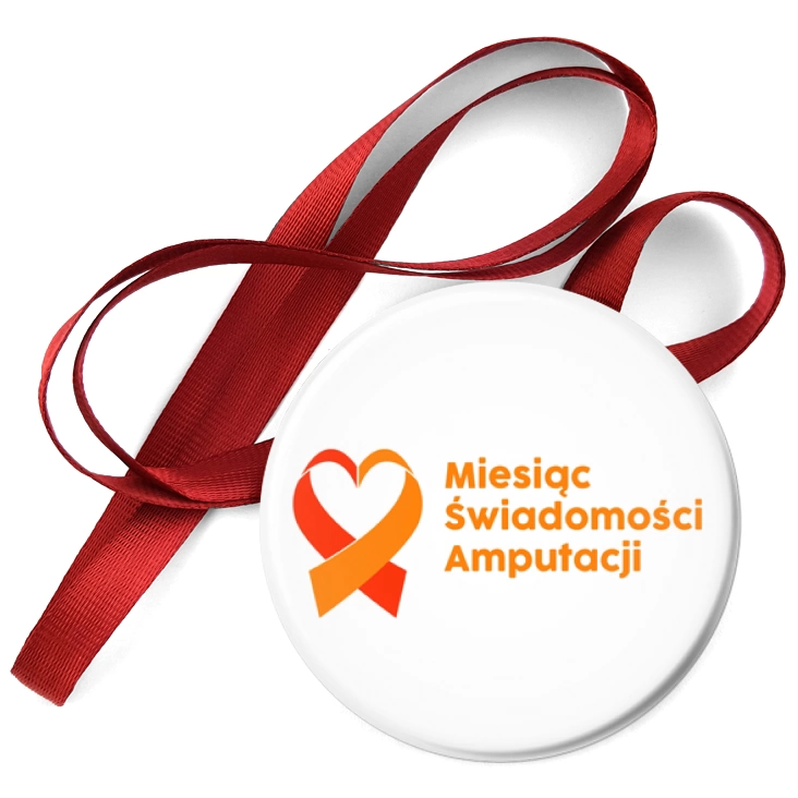 przypinka medal Miesiąc Świadomości Amputacji