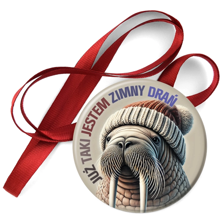 przypinka medal Mors zimny drań