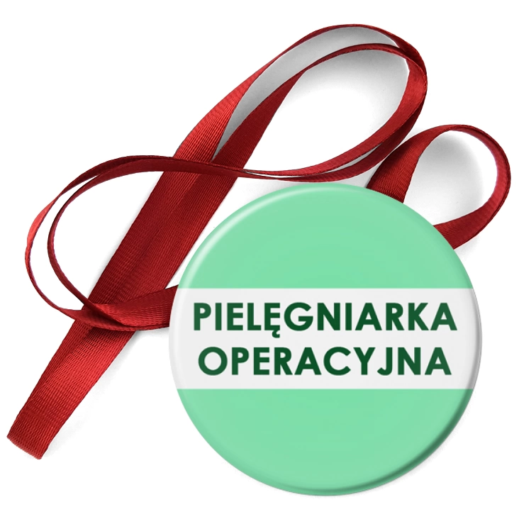 przypinka medal Pielęgniarka operacyjna