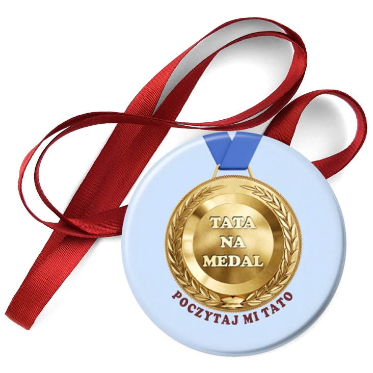 przypinka medal Poczytaj mi tato