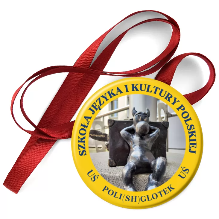 przypinka medal Polishglotek