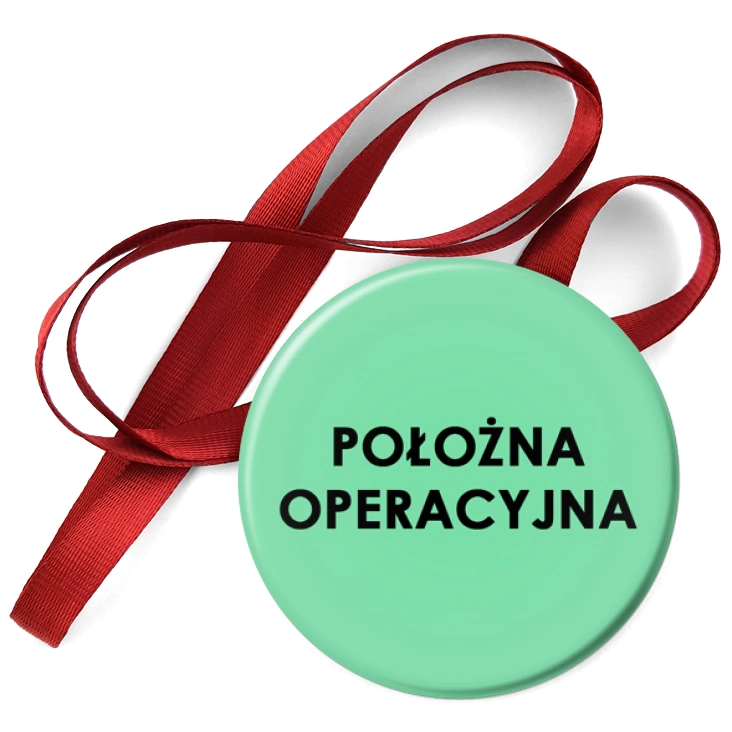 przypinka medal Położna operacyjna