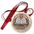 Przypinka medal Przyjaciel biblioteki serce i książka