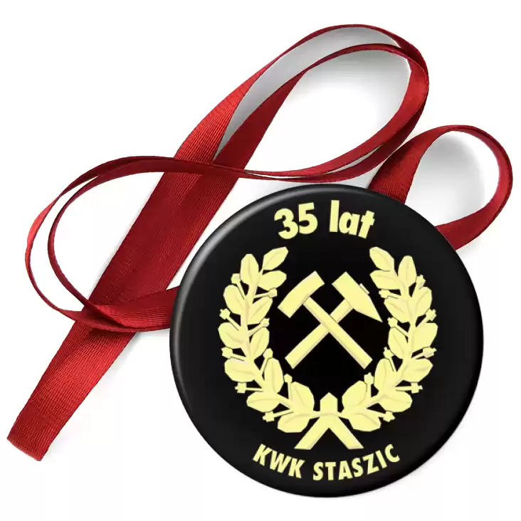 przypinka medal 35 lat KWK Staszic