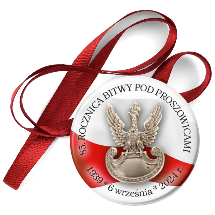 przypinka medal 85. Rocznica Bitwy pod Proszowicami