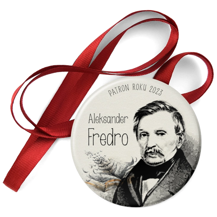 przypinka medal Aleksander Fredro patron 2023