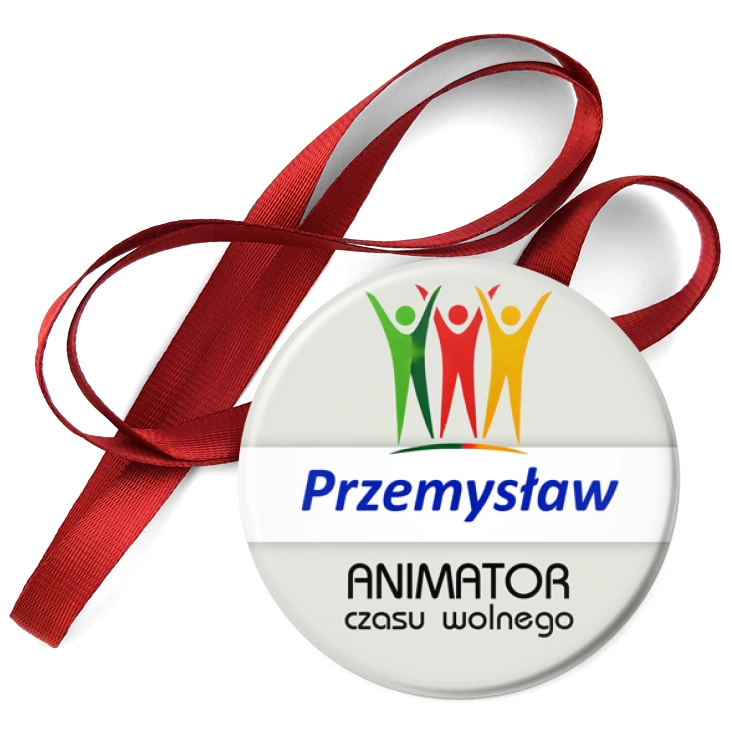 przypinka medal Animator czasu wolnego