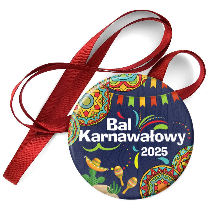 przypinka medal Bal Karnawałowy w meksykańskim stylu