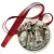 Przypinka medal Bal ósmoklasisty z romantycznymi strojami