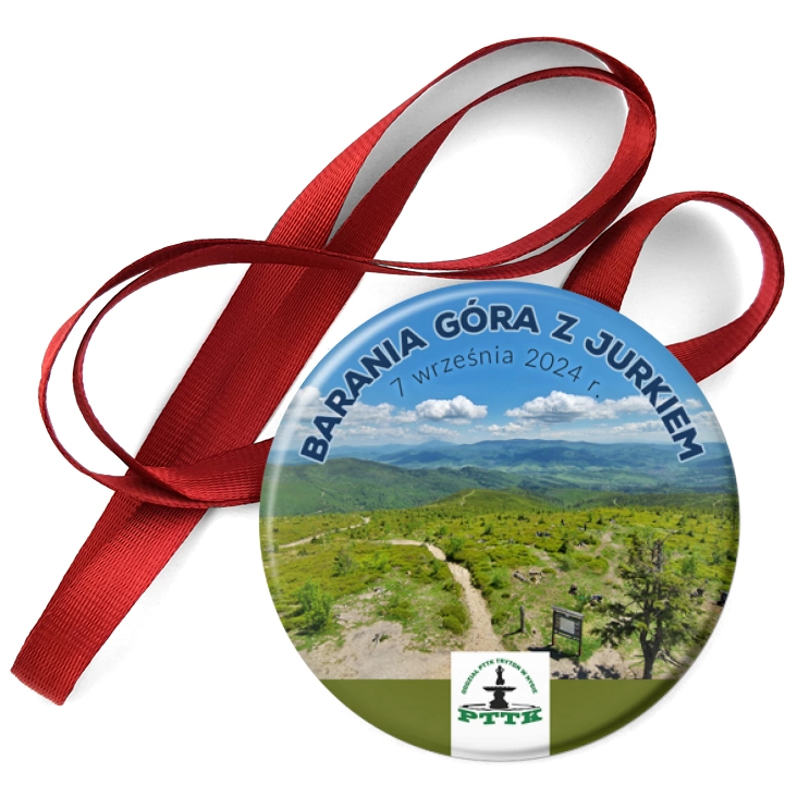 przypinka medal Barania Góra z Jurkiem