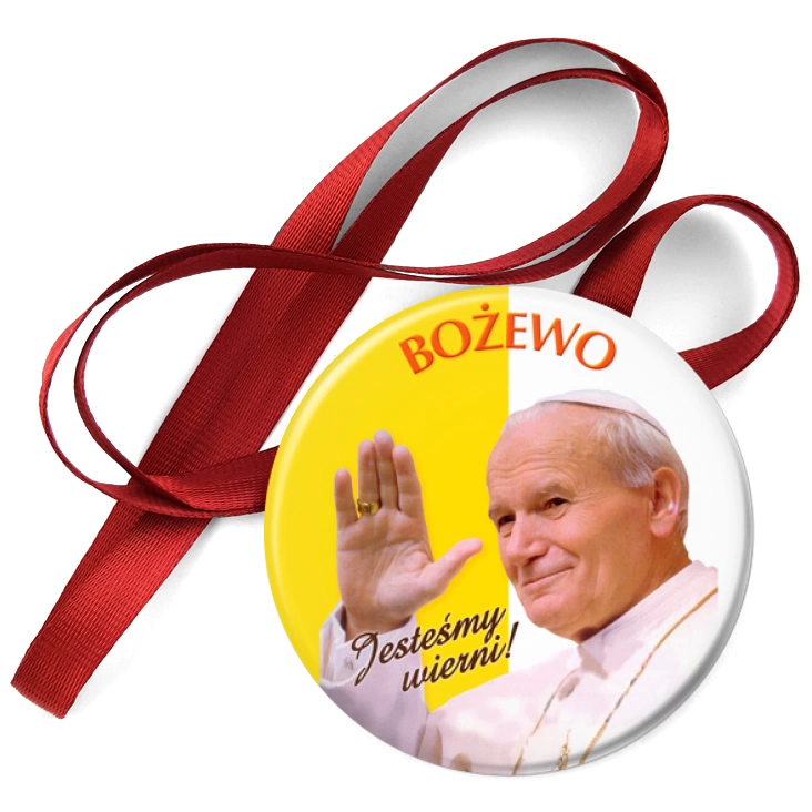 przypinka medal Bożewo Jesteśmy wierni