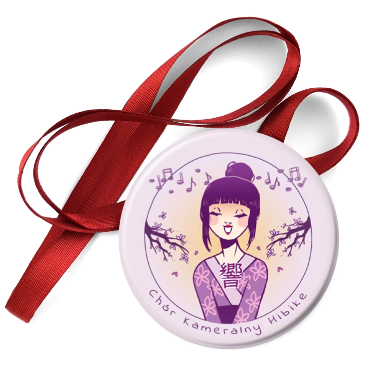 przypinka medal Chór Kameralny Hibike