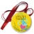 Przypinka medal Czytam Książki Biblioteka w Krzepicach