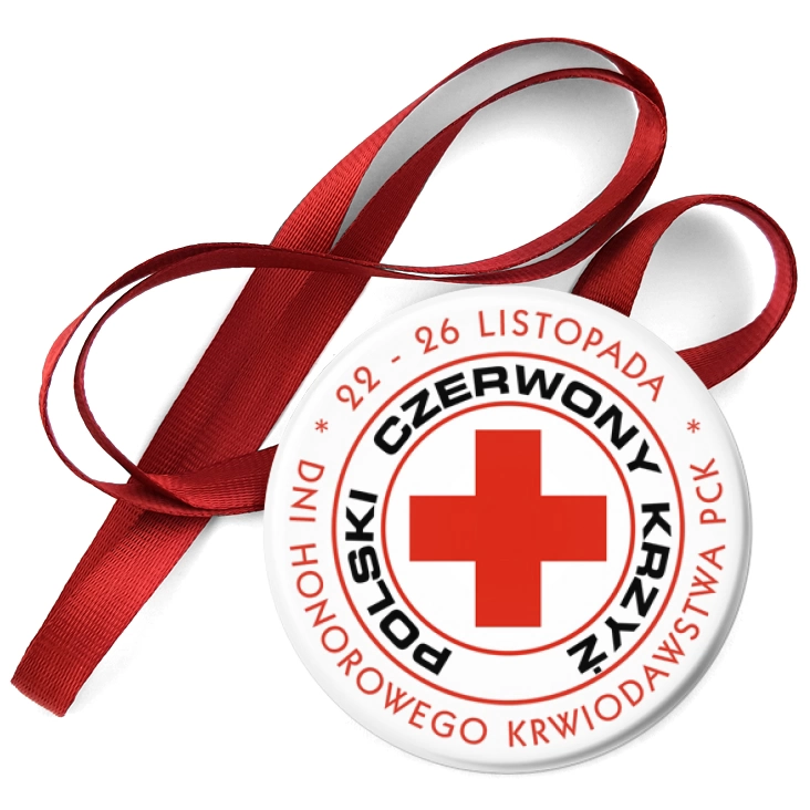 przypinka medal Dni Honorowego Krwiodawstwa
