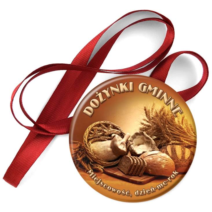 przypinka medal Dożynki Gminne w Twojej miejscowości