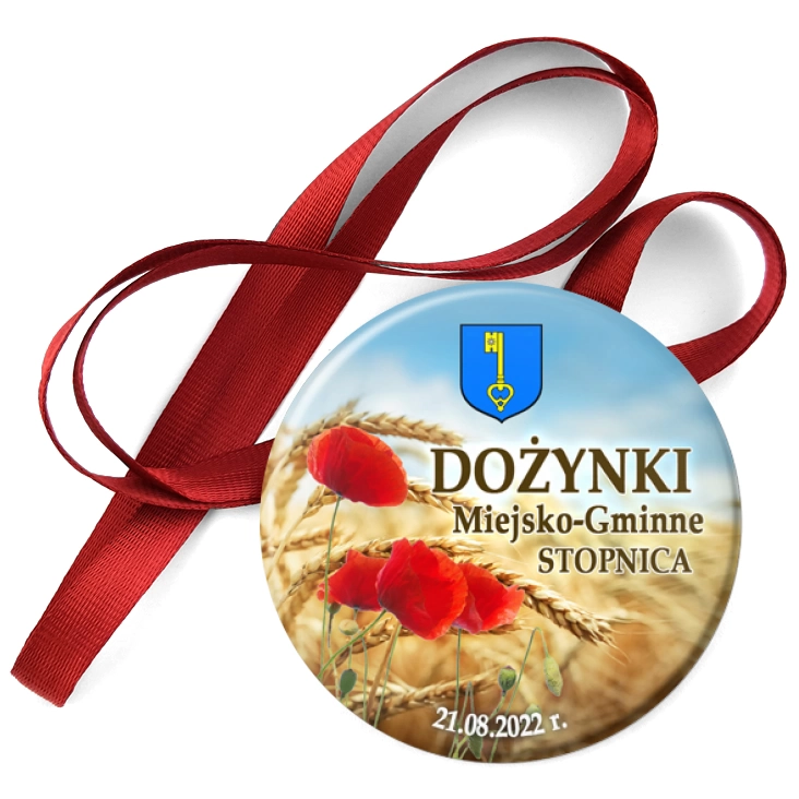 przypinka medal Dożynki Miejsko-Gminne Stopnica