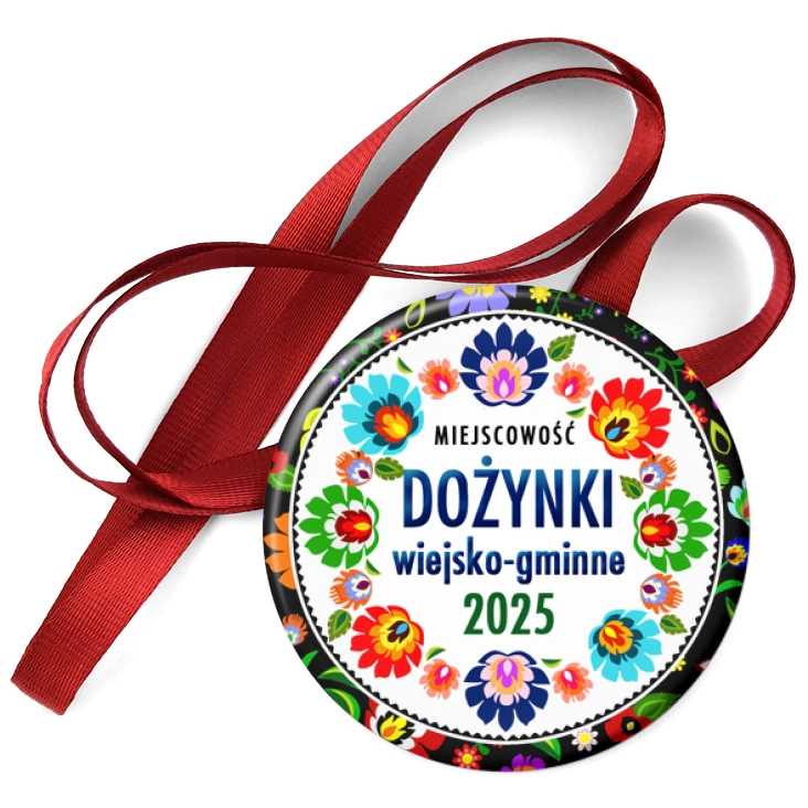 przypinka medal Dożynki wiejsko-gminne