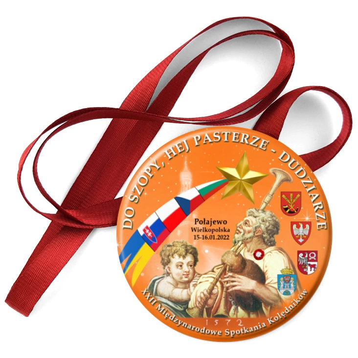 przypinka medal Dudziarze 2022