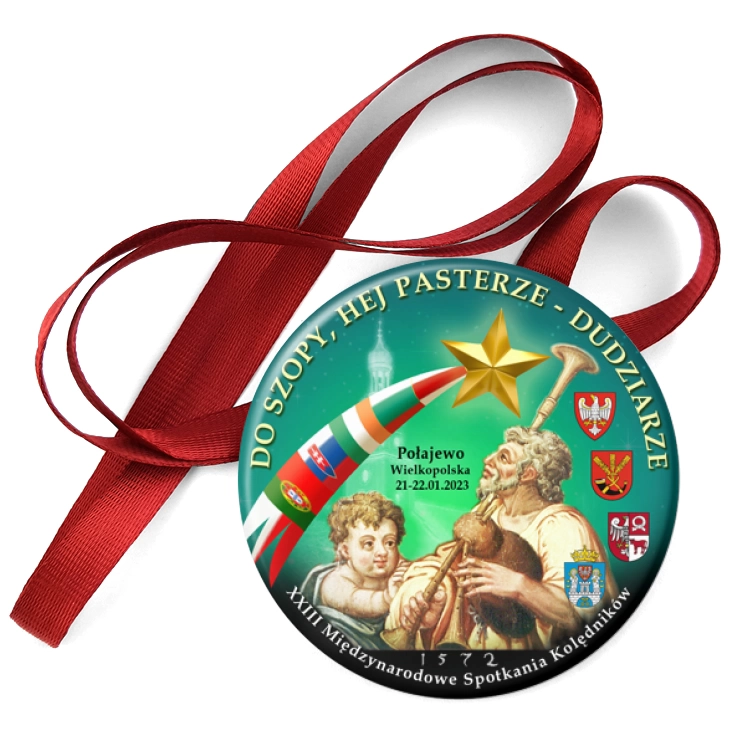 przypinka medal Dudziarze 2023