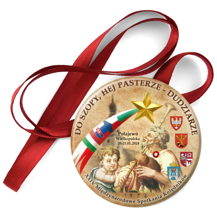 przypinka medal Dudziarze 2024