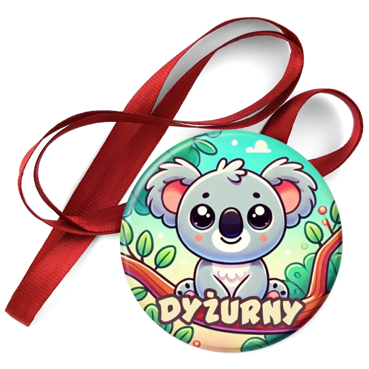 przypinka medal Dyżurny koala