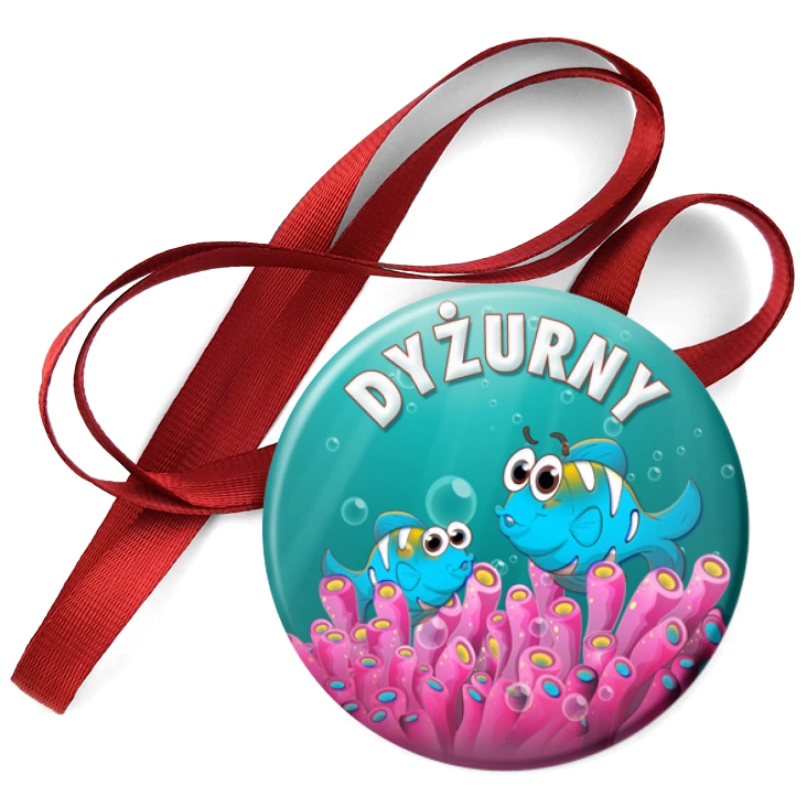 przypinka medal Dyżurny rybki