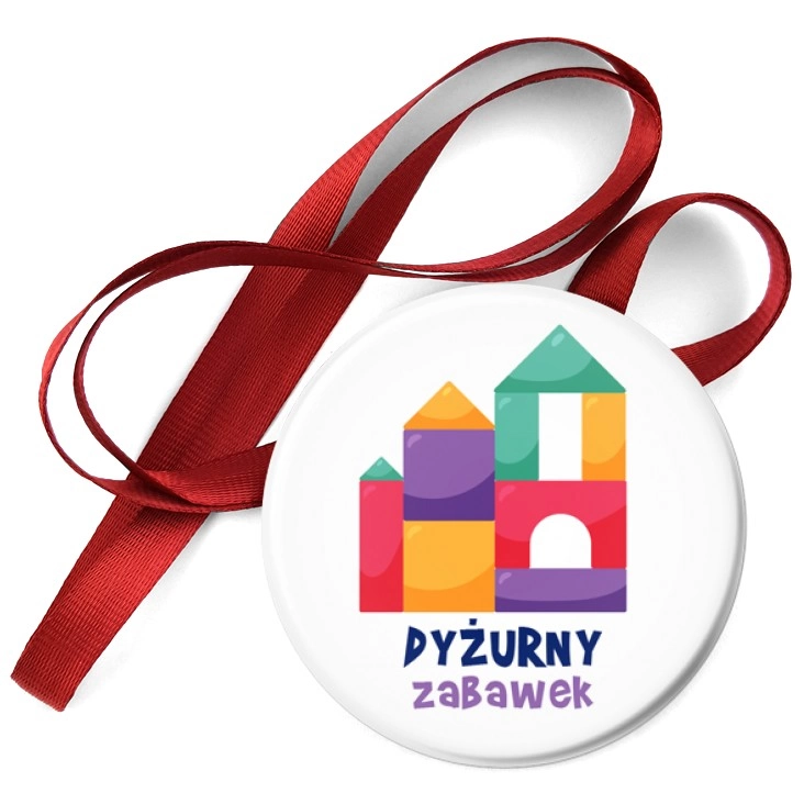 przypinka medal Dyżurny zabawek