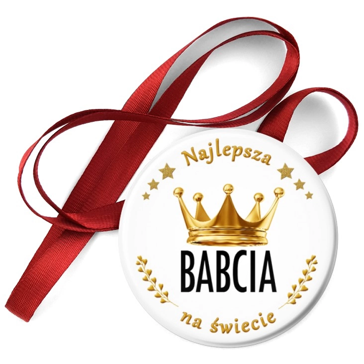 przypinka medal Dzień Babci - Królowa Babcia