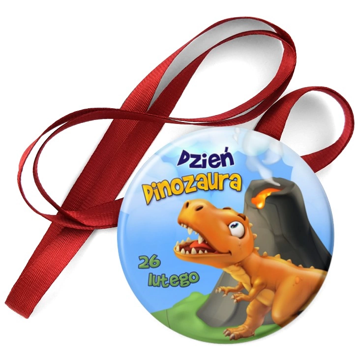 przypinka medal Dzień Dinozaura