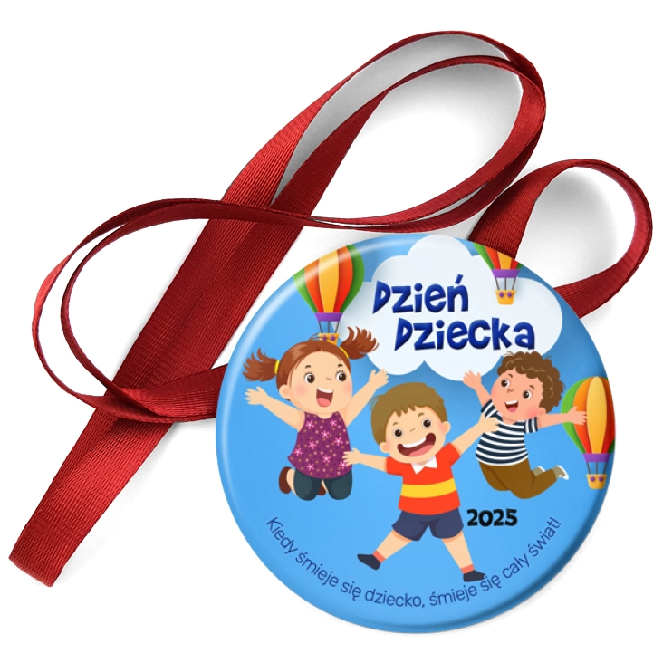 przypinka medal Dzień Dziecka 1 czerwca