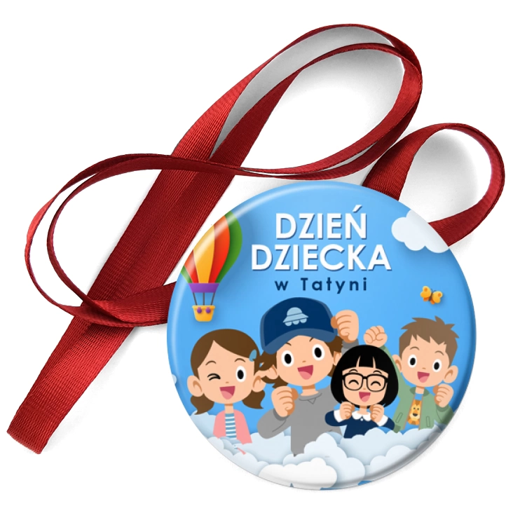 przypinka medal Dzień Dziecka w Tatyni