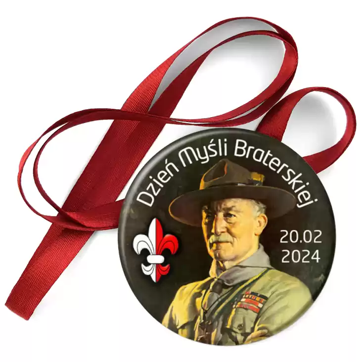 przypinka medal Dzień Myśli Brarterskiej