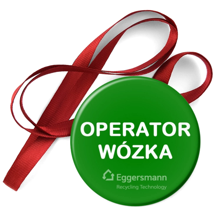 przypinka medal Eggersmann Operator wózka