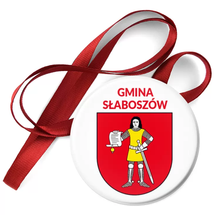 przypinka medal Gmina Słaboszów