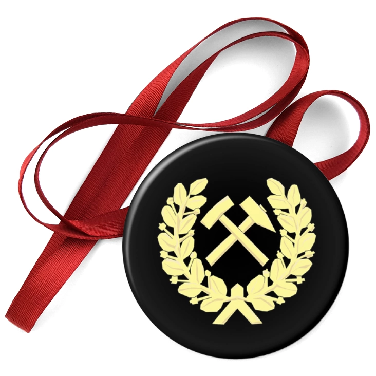 przypinka medal Godło górnicze