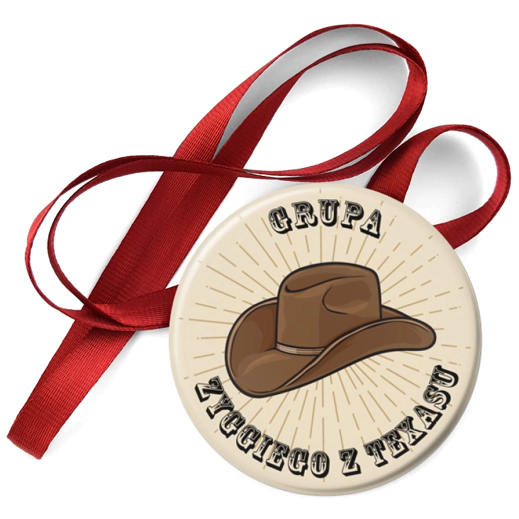 przypinka medal Grupa Zyggiego z Texasu