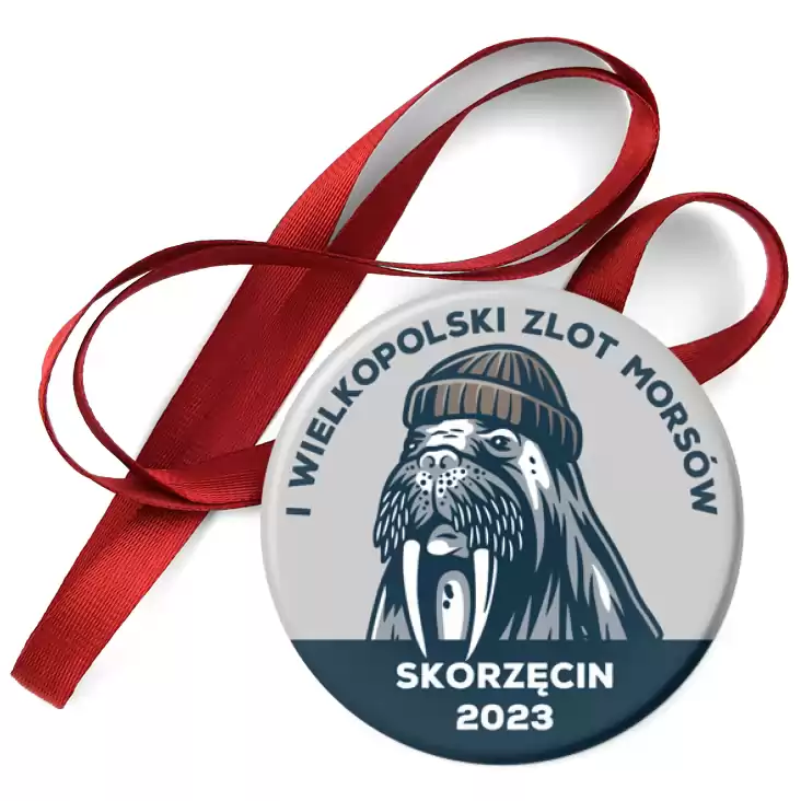 przypinka medal I Wielkopolski Zlot Morsów Skorzęcin 2023